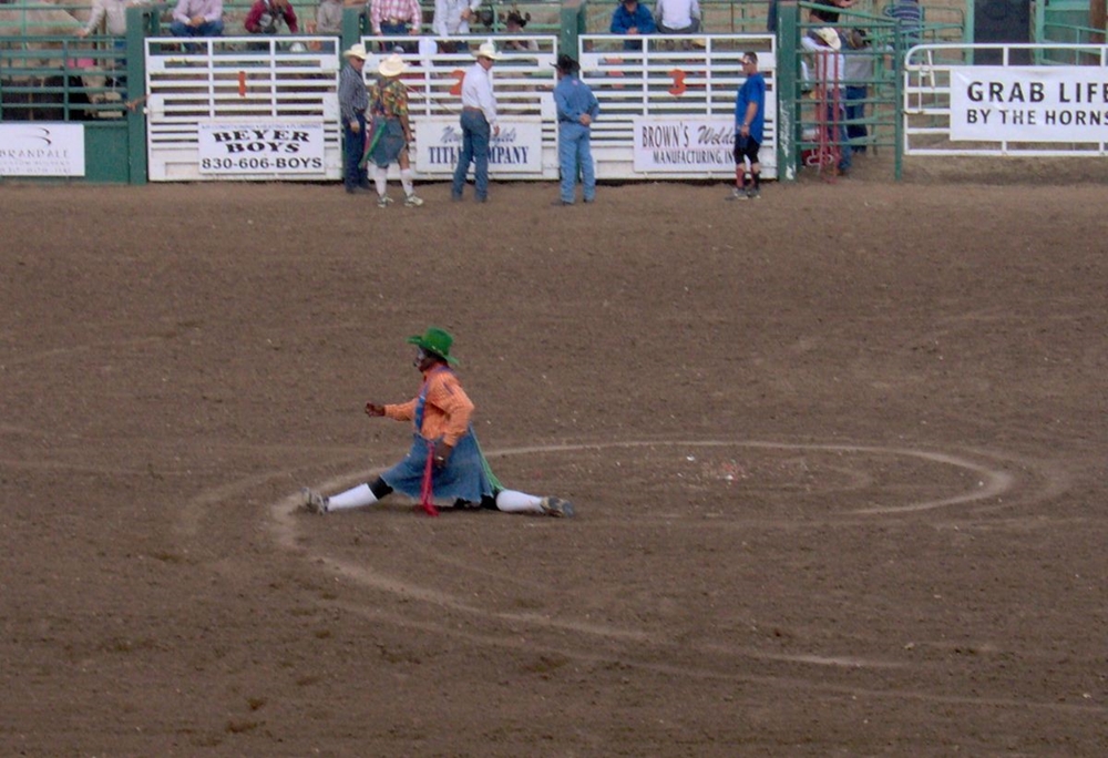 Leon getting his move on. We love going to the PBR every year loads of fun. This was taken in 2010.